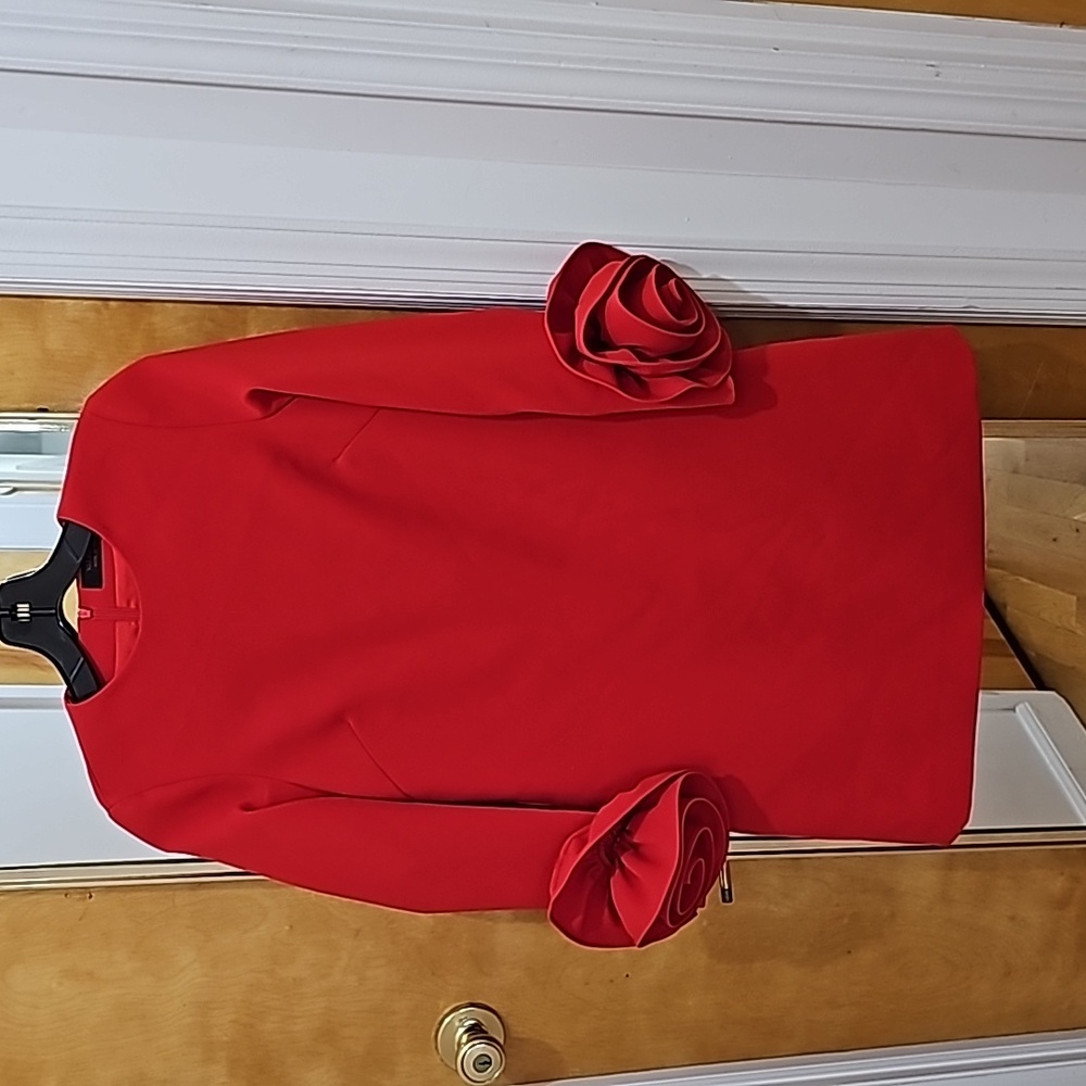 Red dress